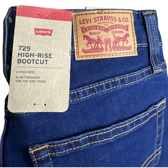 Levi’s Strauss & Co 725 HIGH-RISE BOOTCUT 27x32 - Picture 3 of 6